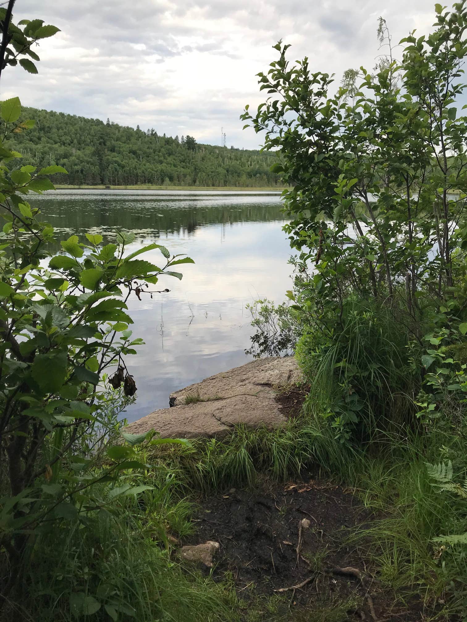 Camper-submitted photo at North Egge Lake Camp near Beaver Bay, MN