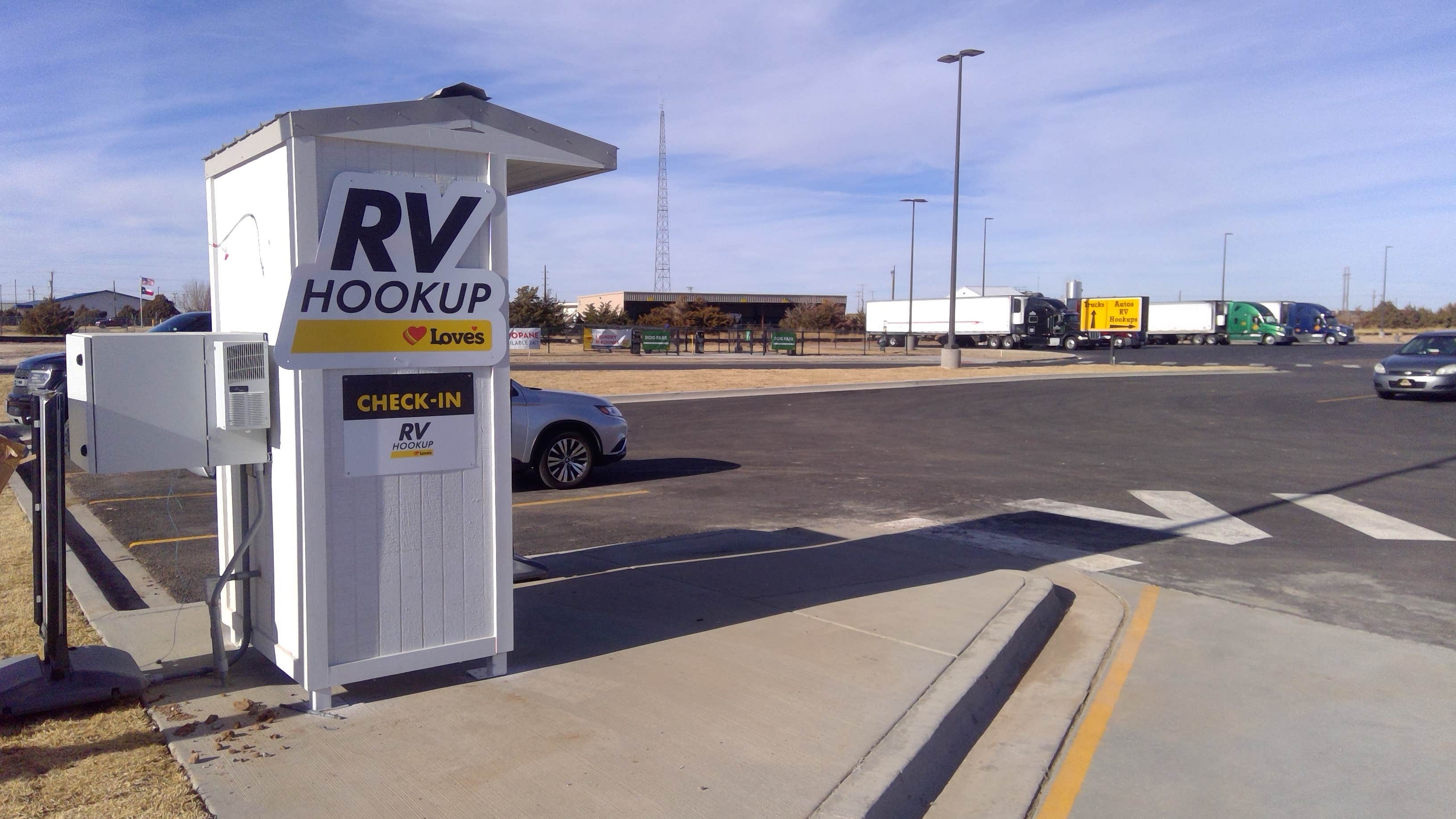 Camper-submitted photo at Love's RV Hookup-Dalhart TX 836 near Hartley, TX