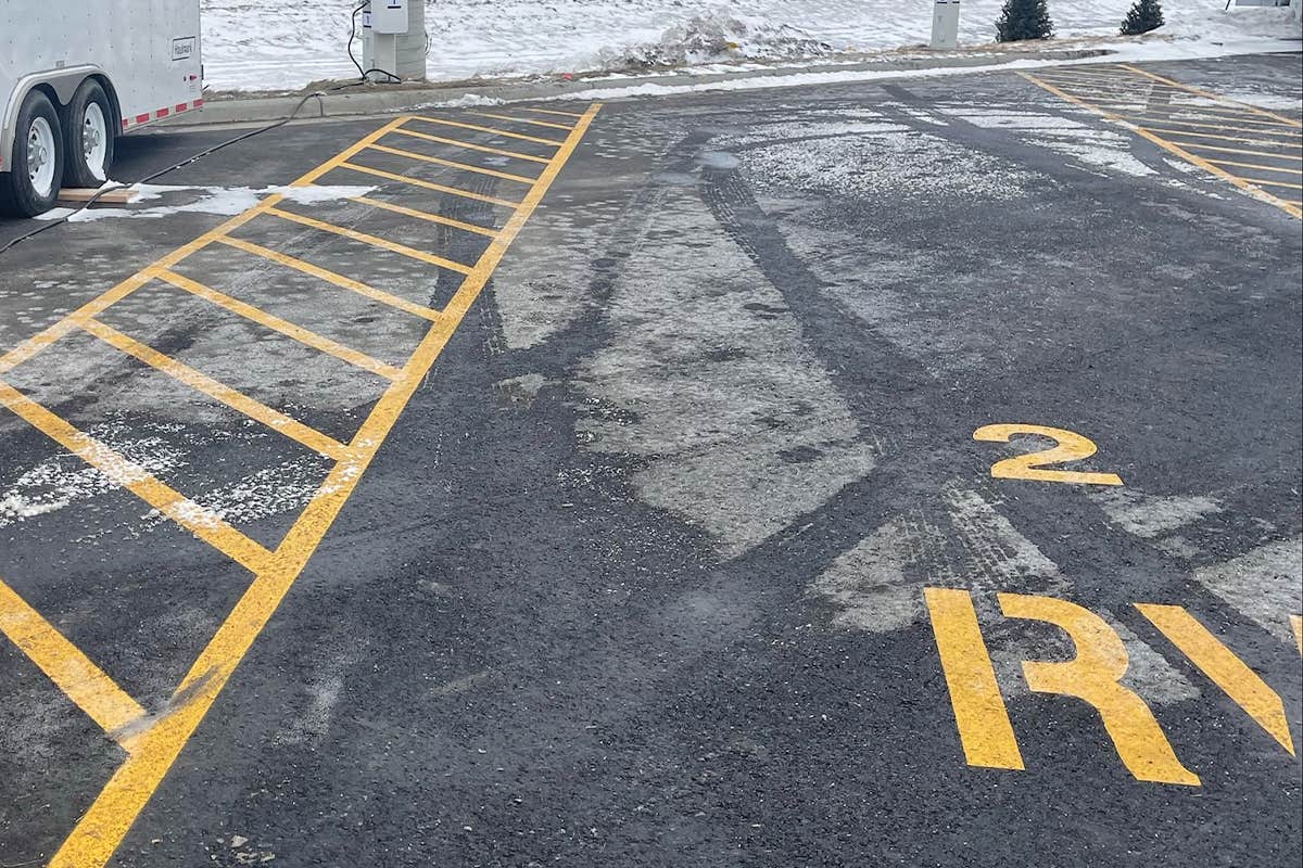 Camper-submitted photo at Love's RV Hookup-Drayton ND 843 near Homme Lake