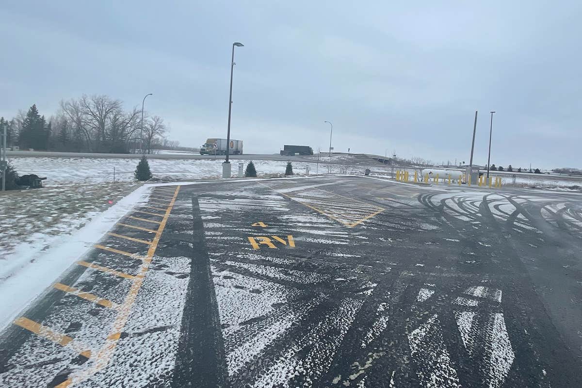 Camper-submitted photo at Love's RV Hookup-Drayton ND 843 near Homme Lake