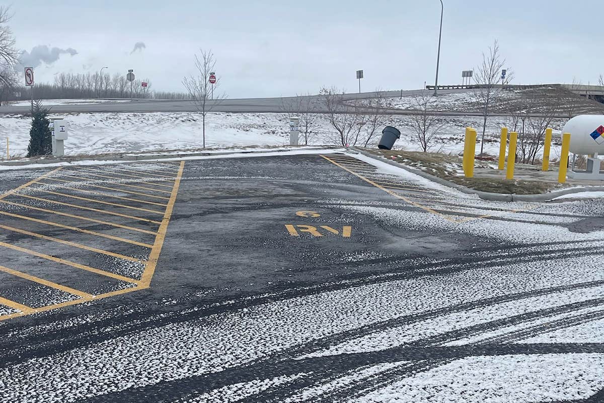 Camper-submitted photo at Love's RV Hookup-Drayton ND 843 near Homme Lake