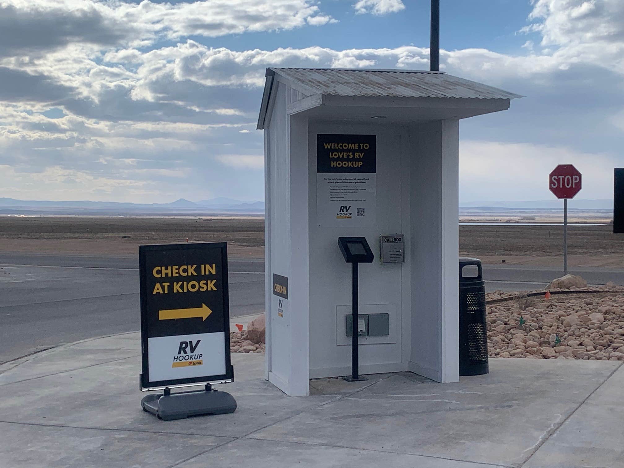 Camper-submitted photo at Love's RV Hookup-Fillmore UT 835 near Fayette, UT