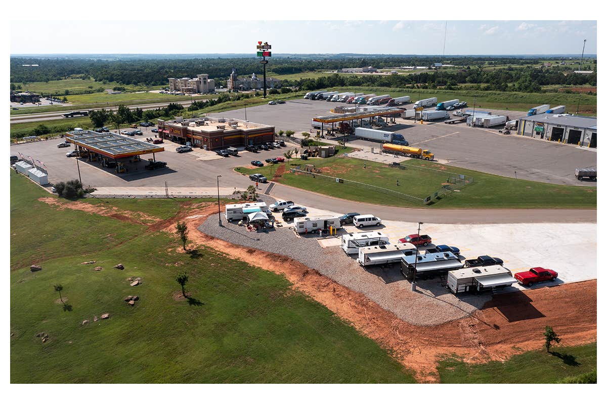 Camper-submitted photo at Love's RV Hookup-Guthrie OK 604 near Stillwater, OK