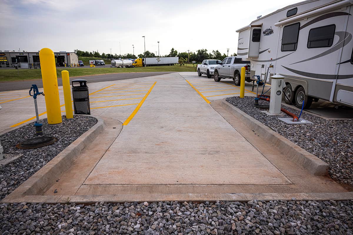 Love's RV  S.'s photo of rv camping at Love's RV Hookup-Guthrie OK 604 near Stillwater, OK