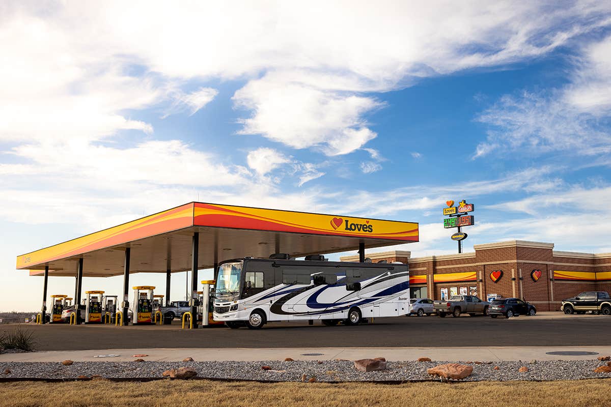 Camper-submitted photo at Love's RV Hookup-Guthrie OK 604 near Stillwater, OK