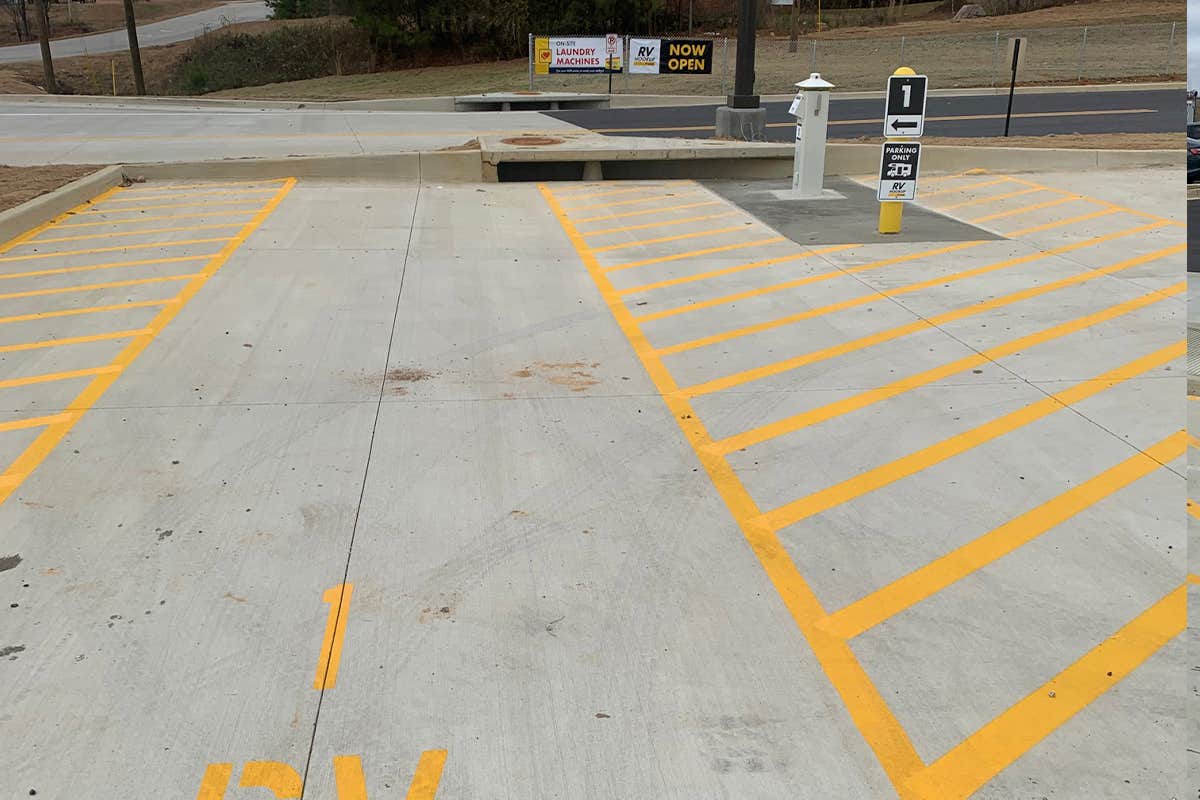 Camper-submitted photo at Love's RV Hookup-Heflin AL 818 near Heflin, AL