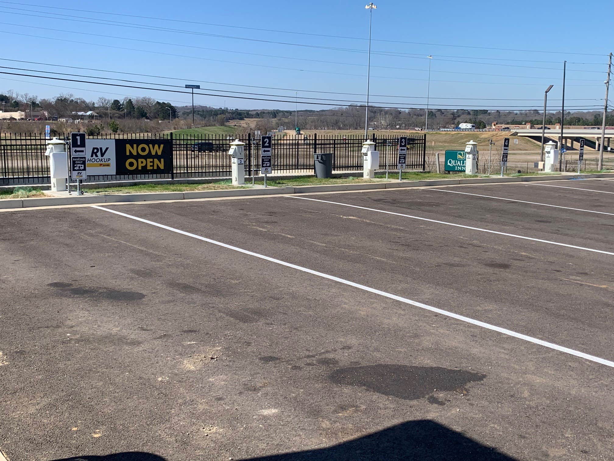 Camping near Cox Lake: Love's RV Hookup-Holly Springs MS 889, Waterford, Mississippi