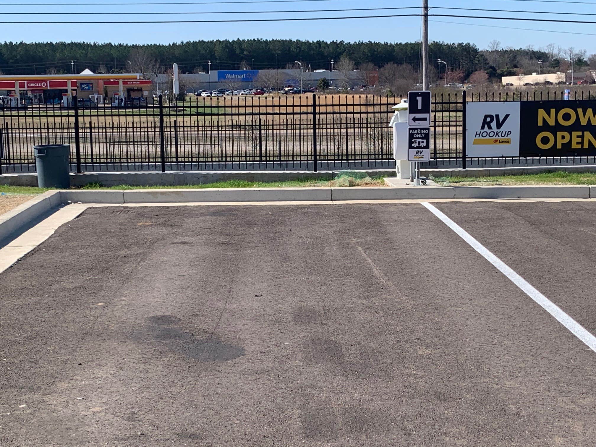 Camper-submitted photo at Love's RV Hookup-Holly Springs MS 889 near Oxford, MS