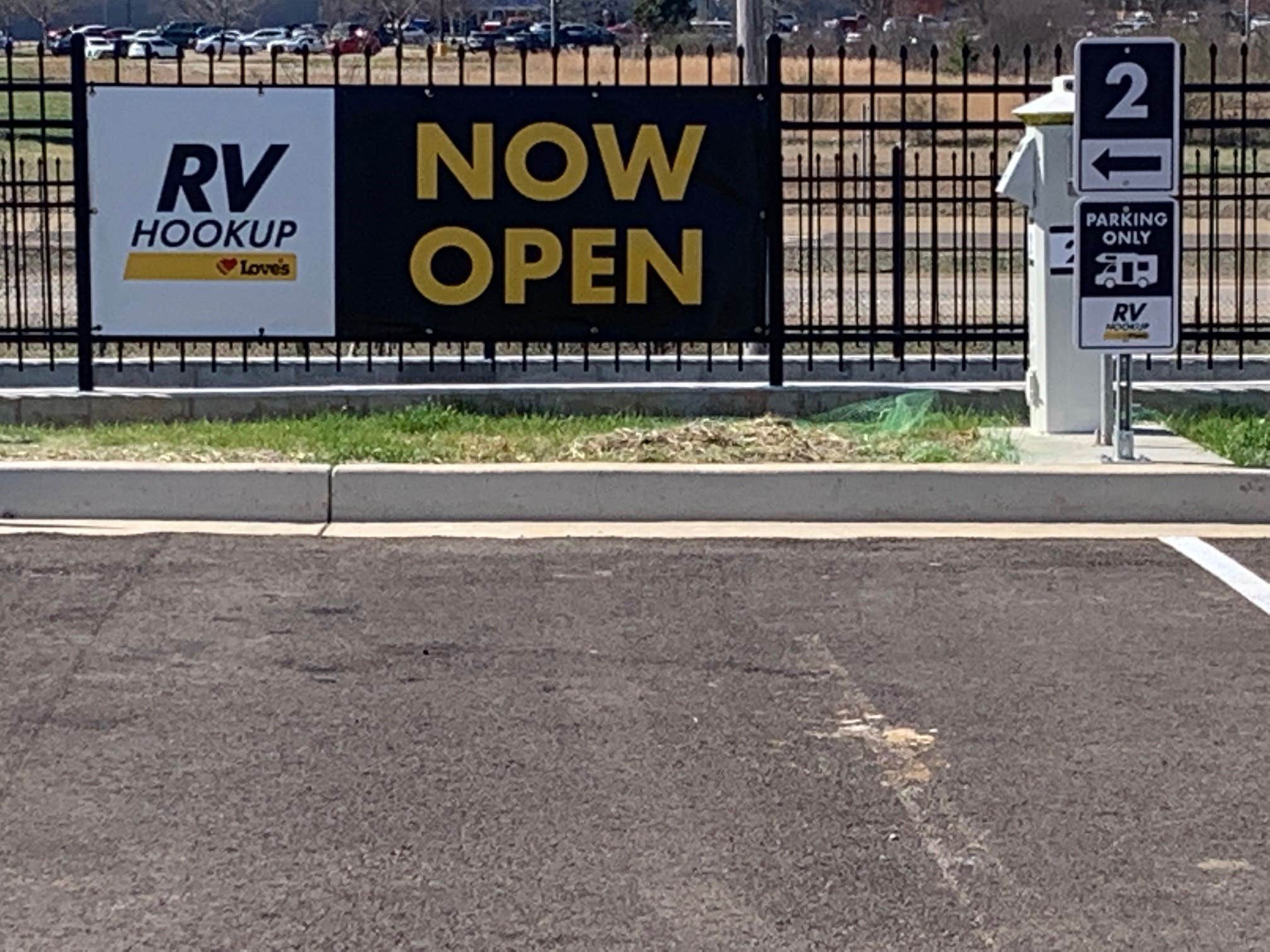 Camper-submitted photo at Love's RV Hookup-Holly Springs MS 889 near Oxford, MS