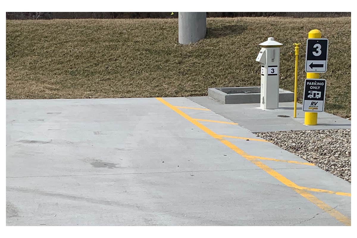 Camper-submitted photo at Love's RV Hookup-Leavenworth IN 839 near Birdseye, IN