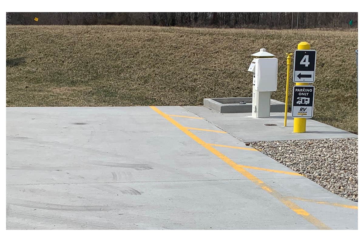 Camper-submitted photo at Love's RV Hookup-Leavenworth IN 839 near Birdseye, IN