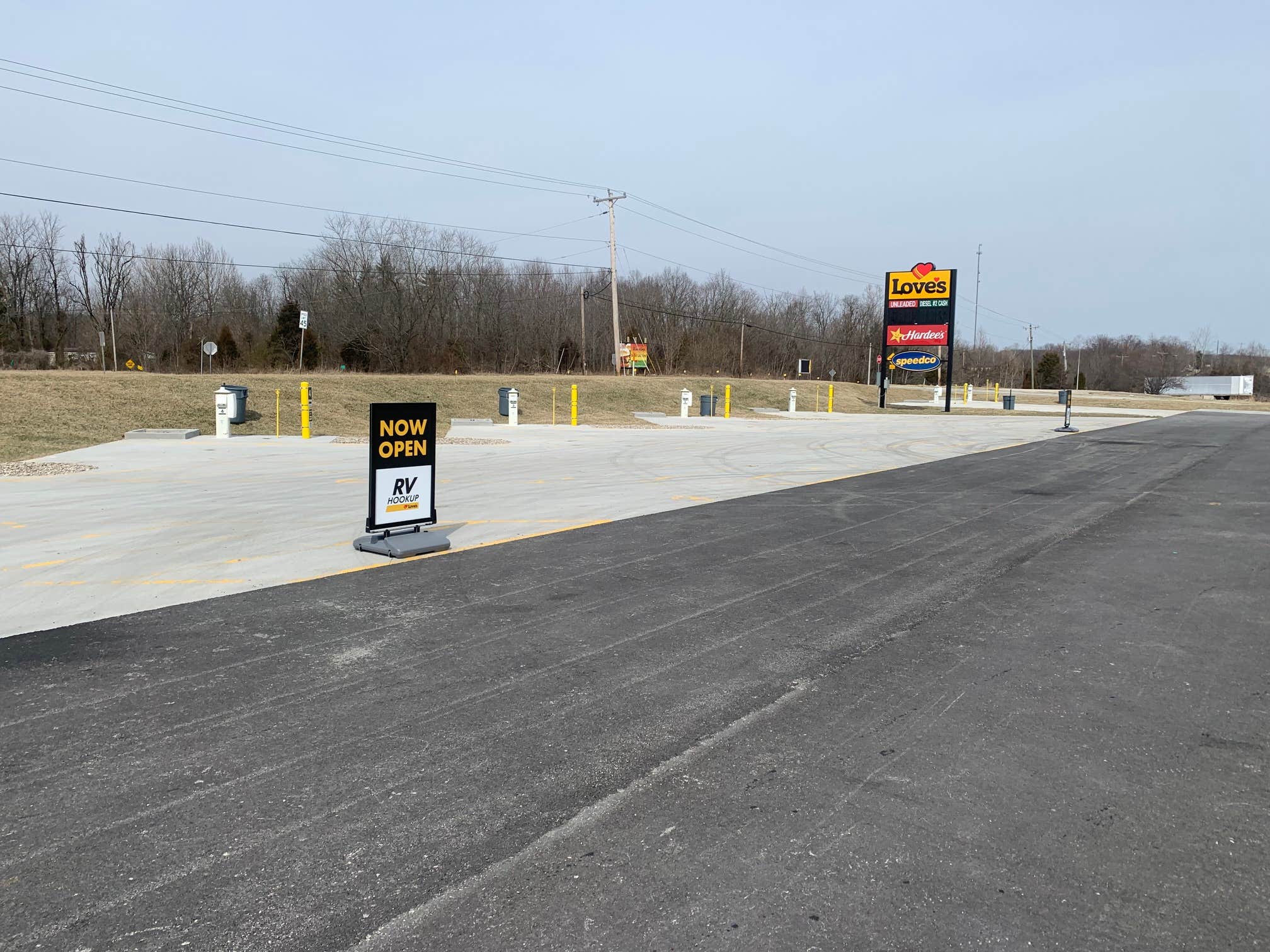 Camper-submitted photo at Love's RV Hookup-Leavenworth IN 839 near Birdseye, IN