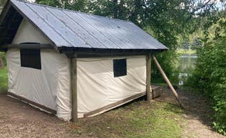 The Dyrt's photo of glamping accommodations at Blue Lake RV Resort near Bonners Ferry, ID