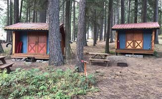 The Dyrt's photo of a cabin at Blue Lake RV Resort near Clark Fork, ID