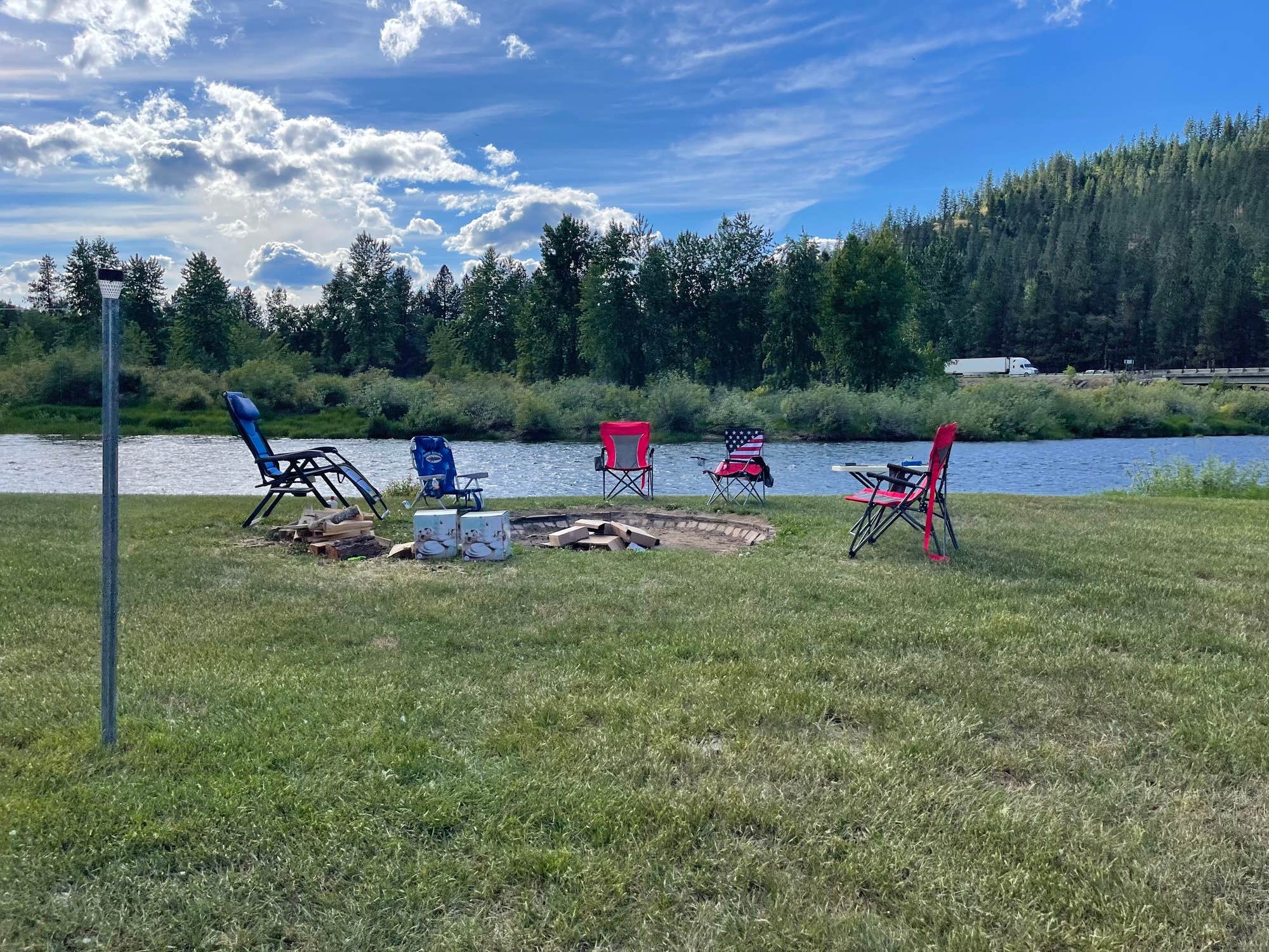 Camper-submitted photo at CDA River RV, Riverfront Campground near Harrison, ID
