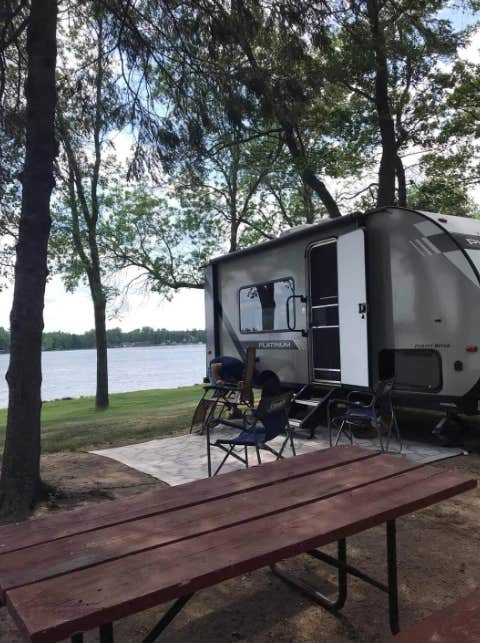 Camper-submitted photo at Crow Wing Lake Campground near Pequot Lakes, MN