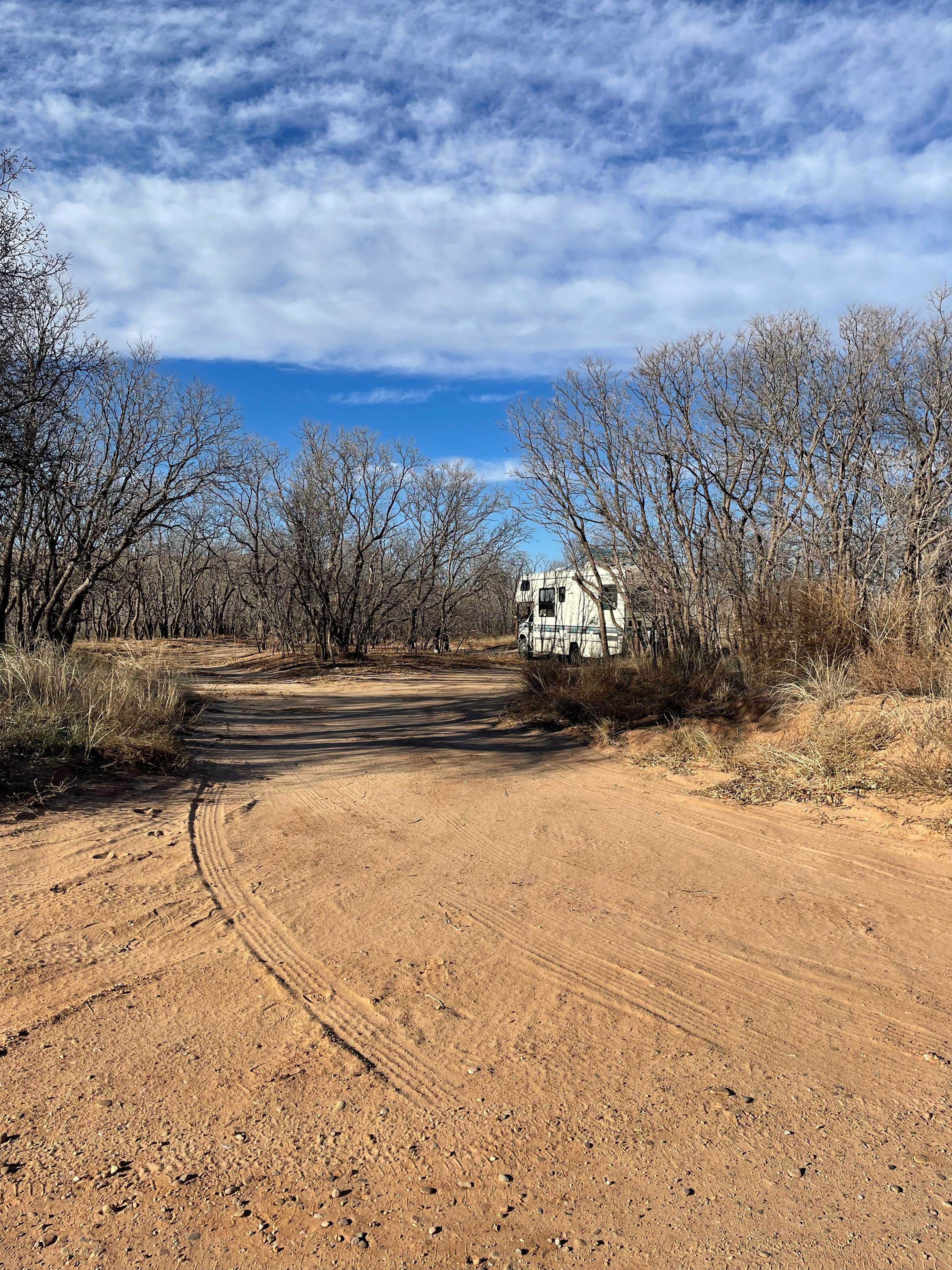 Daisee Mae S.'s photo of a dispersed camping area at McBride Canyon & Mullinaw Creek Camp — Lake Meredith National Recreation Area near Pampa, TX