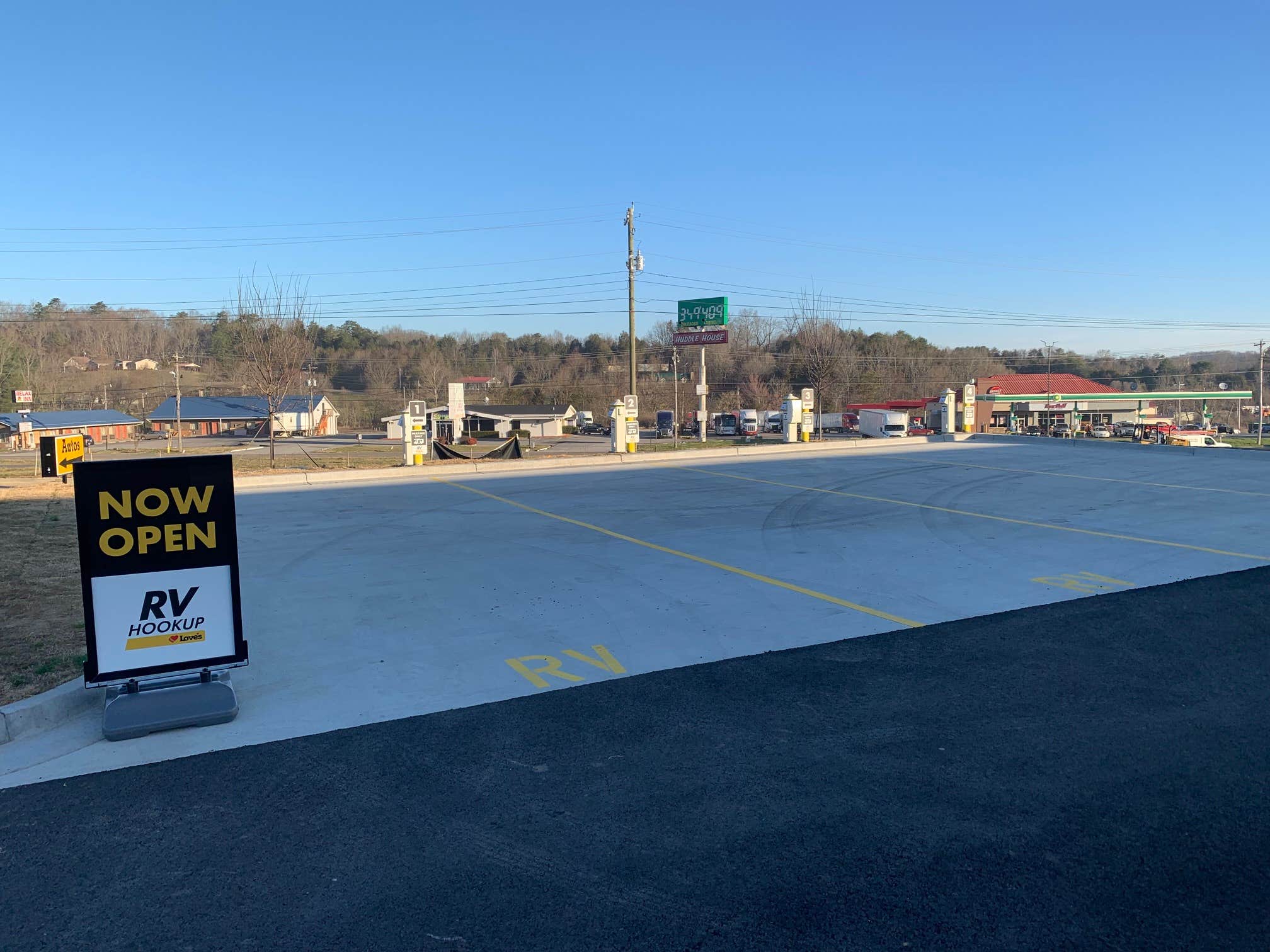 Camper-submitted photo at Love's RV Hookup-Newport TN 796 near Del Rio, TN