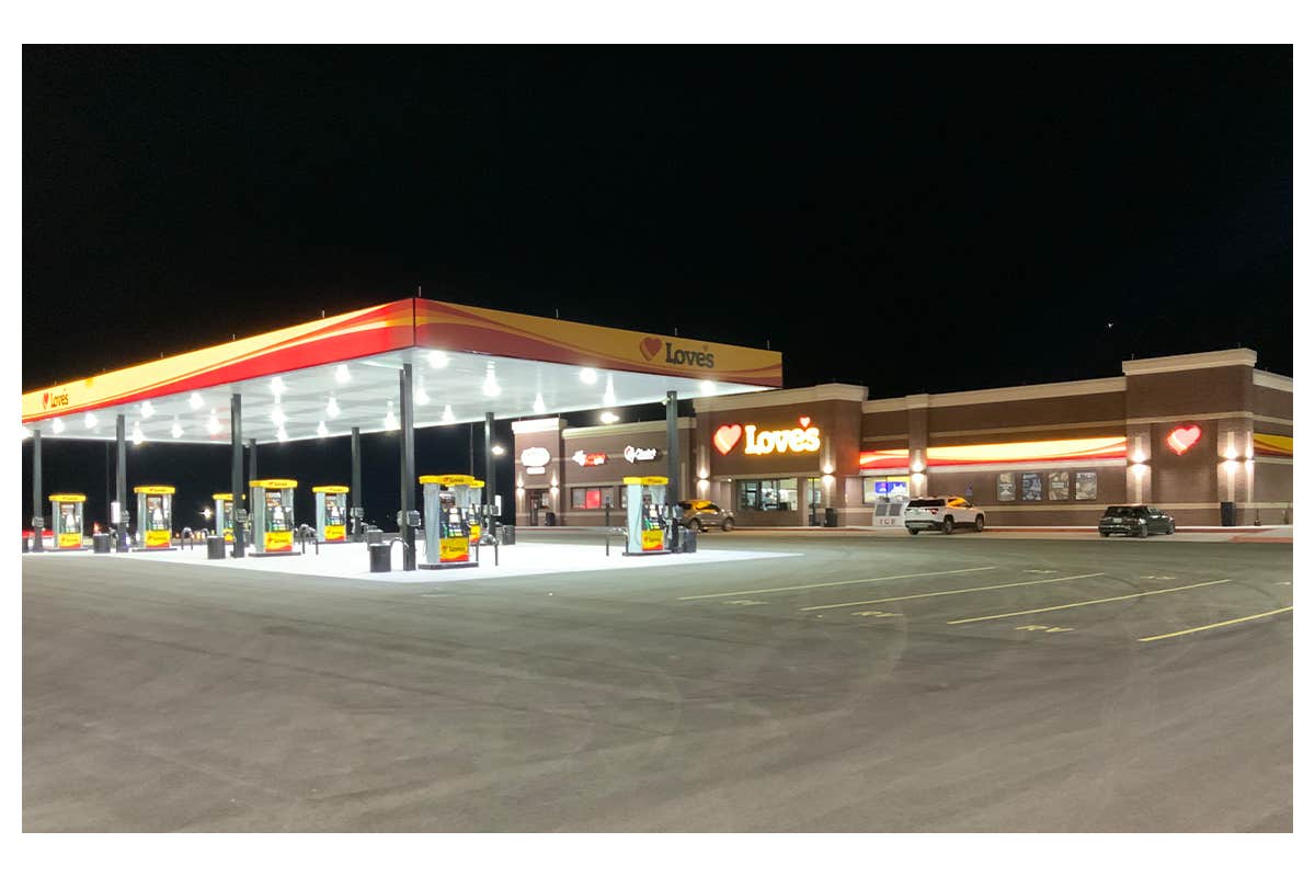 Camper-submitted photo at Love's RV Hookup-Newport TN 796 near Del Rio, TN