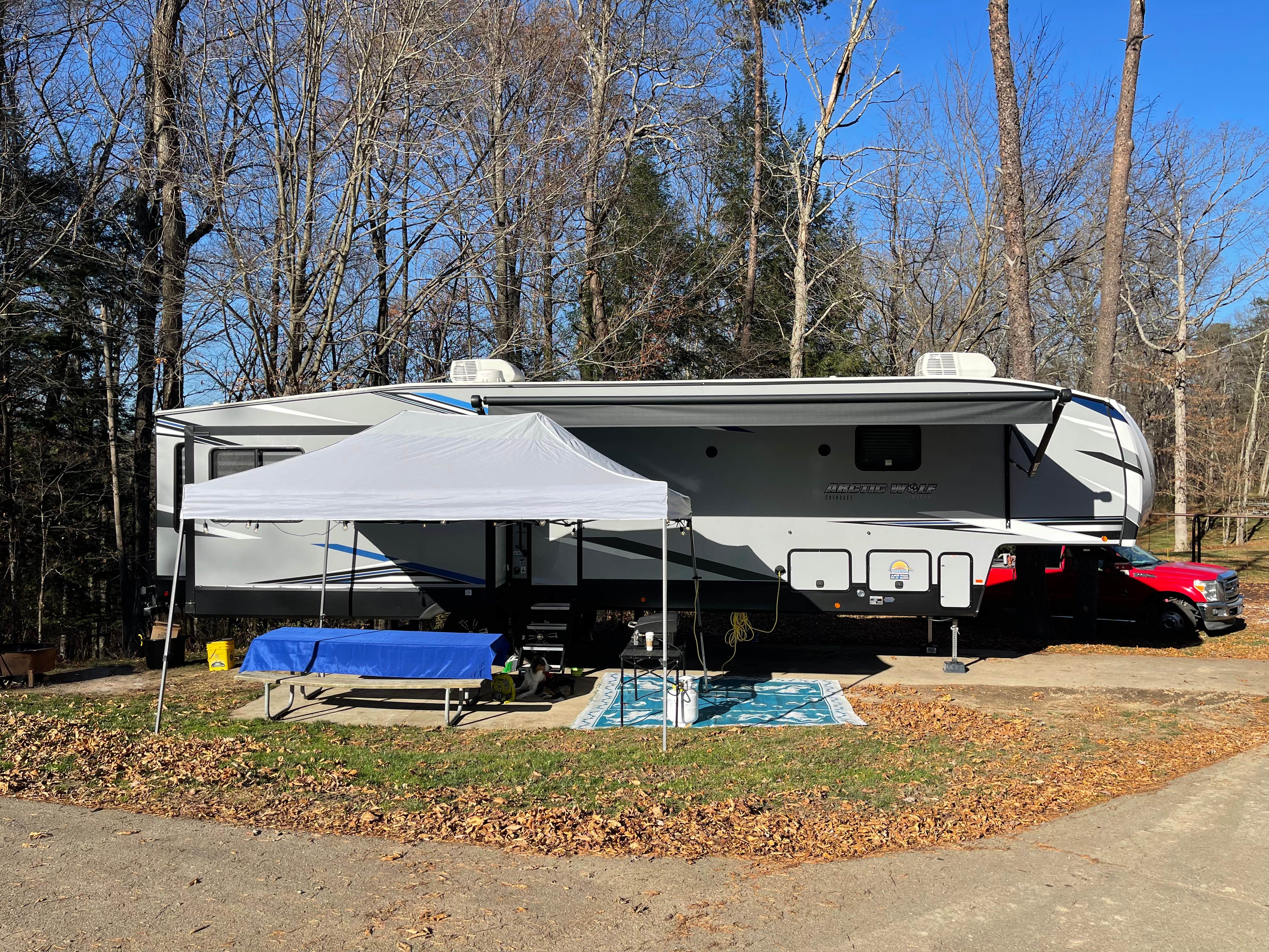 Tamara W.'s photo of rv camping at Hocking Hills State Park Campground near Rockbridge, OH