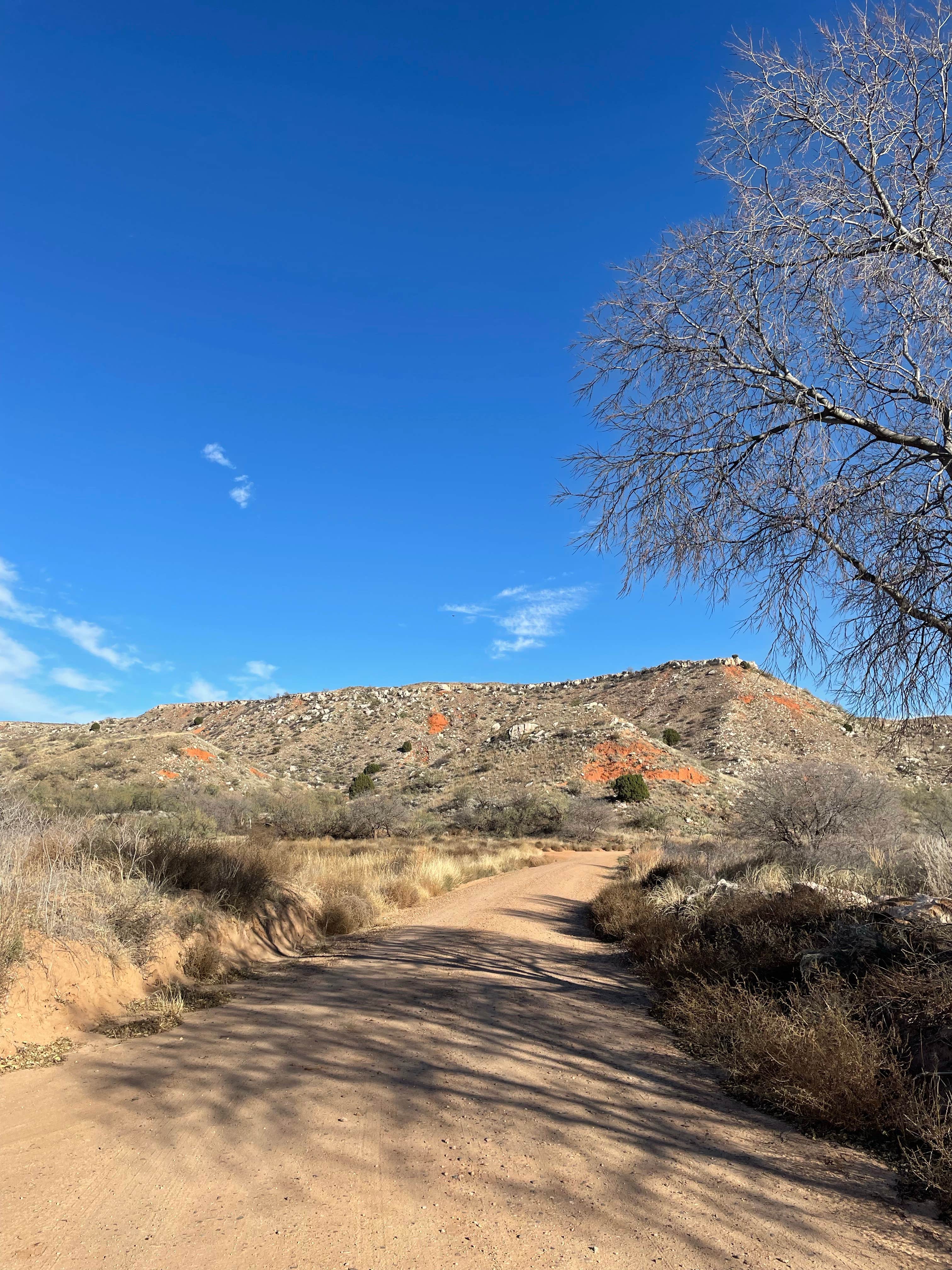 Daisee Mae S.'s photo of a dispersed camping area at McBride Canyon & Mullinaw Creek Camp — Lake Meredith National Recreation Area near Lake Meredith National Recreation Area
