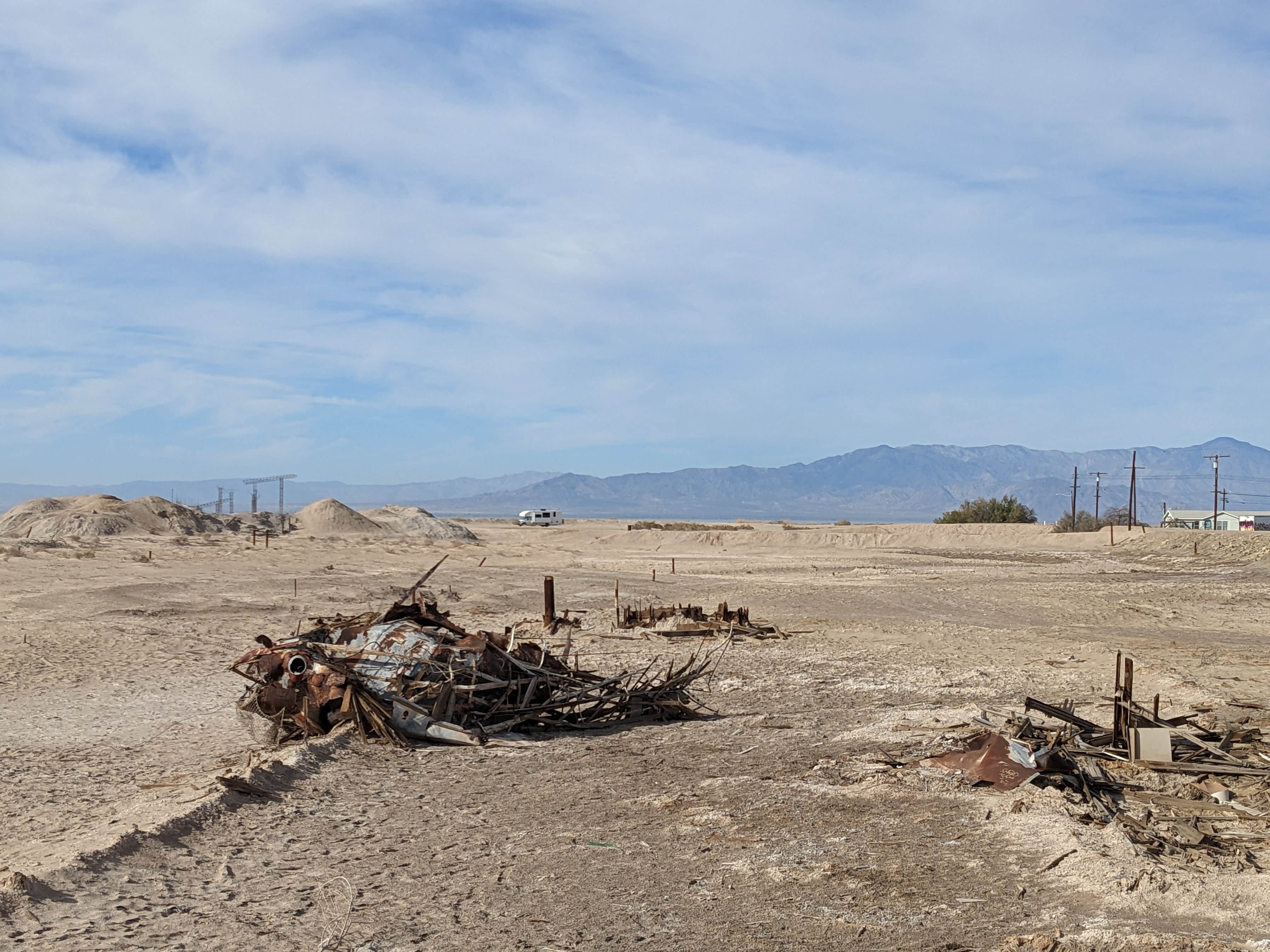 Camper-submitted photo at Bombay Beach - Salton Sea State Rec Area near Niland, CA