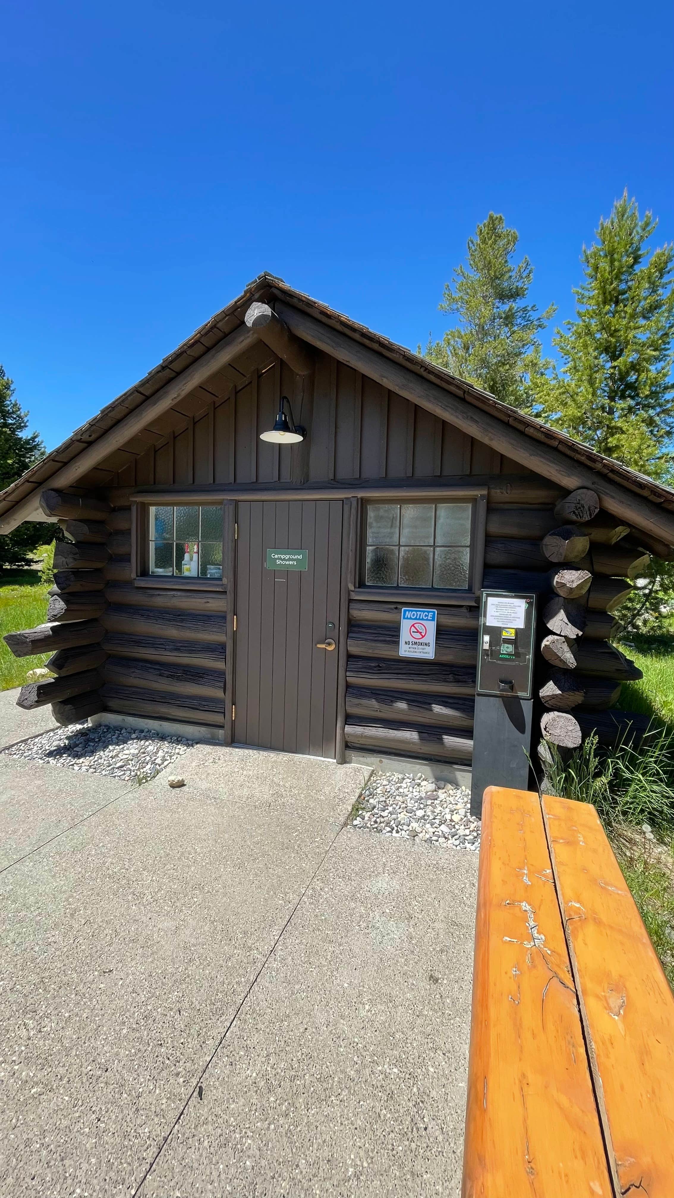 J's photo of glamping accommodations at Jenny Lake Campground — Grand Teton National Park near Felt, ID
