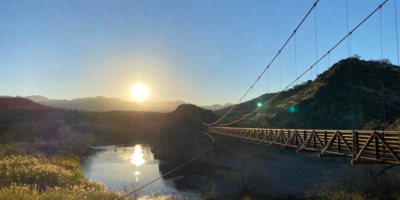 Camper submitted image from Sheeps Bridge BLM Area - Arizona