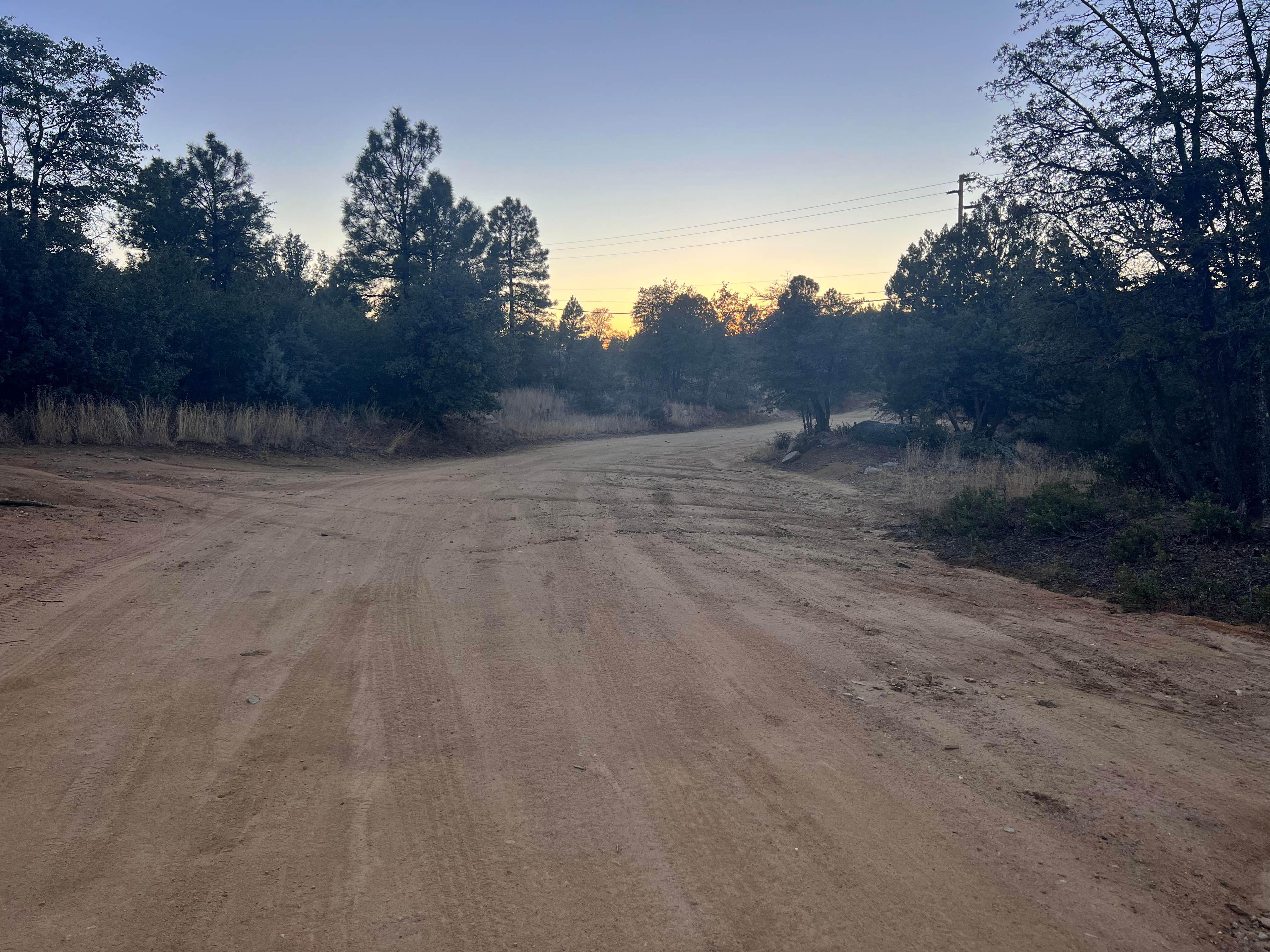 Aliza  N.'s photo of a dispersed camping area at Prescott Basin - Ponderosa Park Road Dispersed Camping near Prescott, AZ