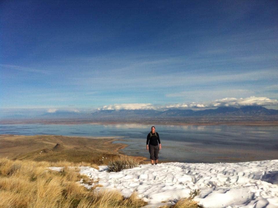 Camper-submitted photo at White Rock Bay Campground — Antelope Island State Park near Uinta-Wasatch-Cache National Forest