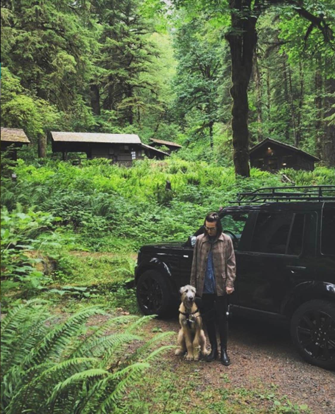 Brooke G.'s photo of camping with pets at Smith Creek Village — Silver Falls State Park near Lebanon, OR