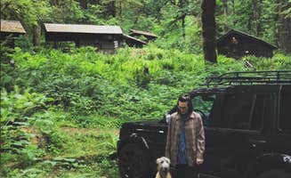 Brooke G.'s photo of camping with pets at Smith Creek Village — Silver Falls State Park near Corvallis, OR