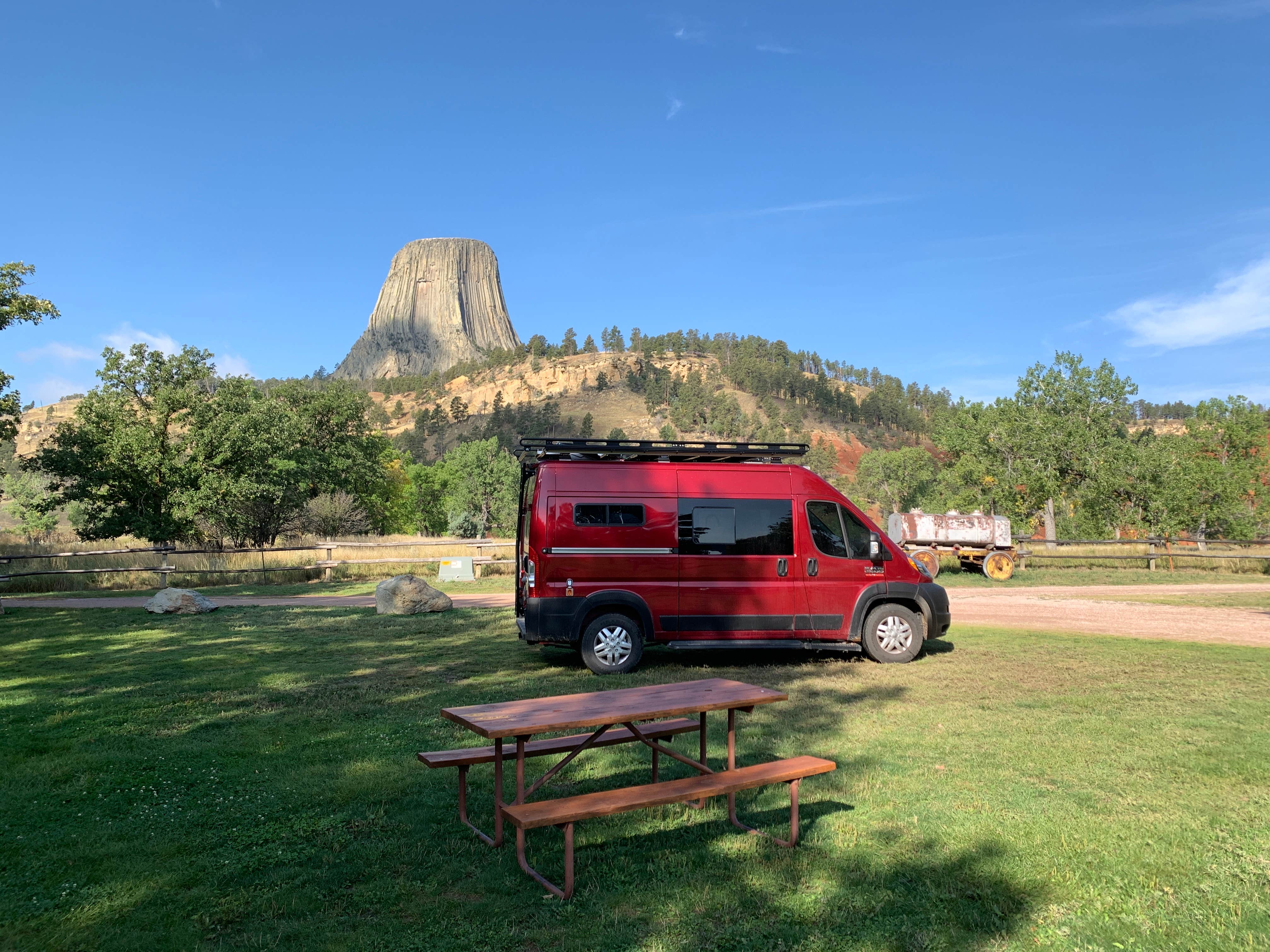 David B.'s photo of rv camping at Devils Tower KOA near Devils Tower National Monument