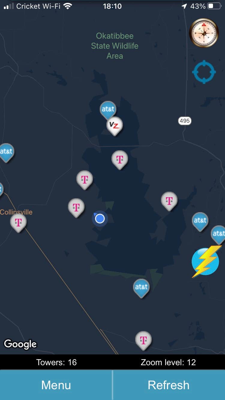 Camper-submitted photo at COE Okatibbee Lake Twiltley Branch Campground near Enterprise, MS