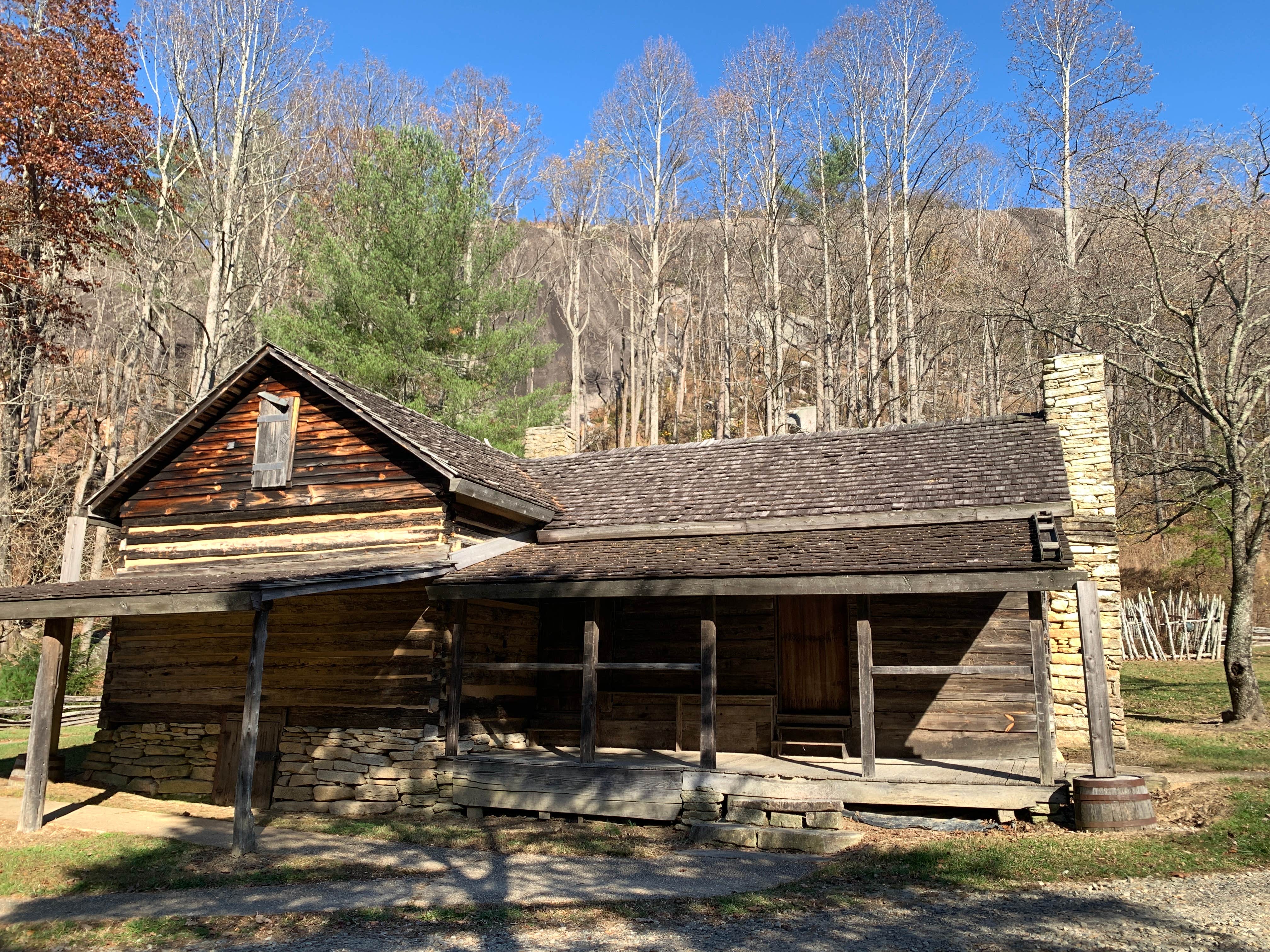 David B.'s photo of a cabin at Stone Mountain State Park Campground near Catawba, NC