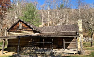 David B.'s photo of a cabin at Stone Mountain State Park Campground near Mount Airy, NC