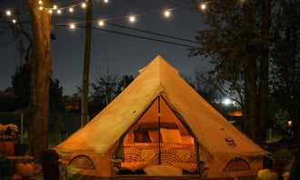 Camping near Atlanta South RV Resort: One with Nature Glamp Camp, Conley, Georgia
