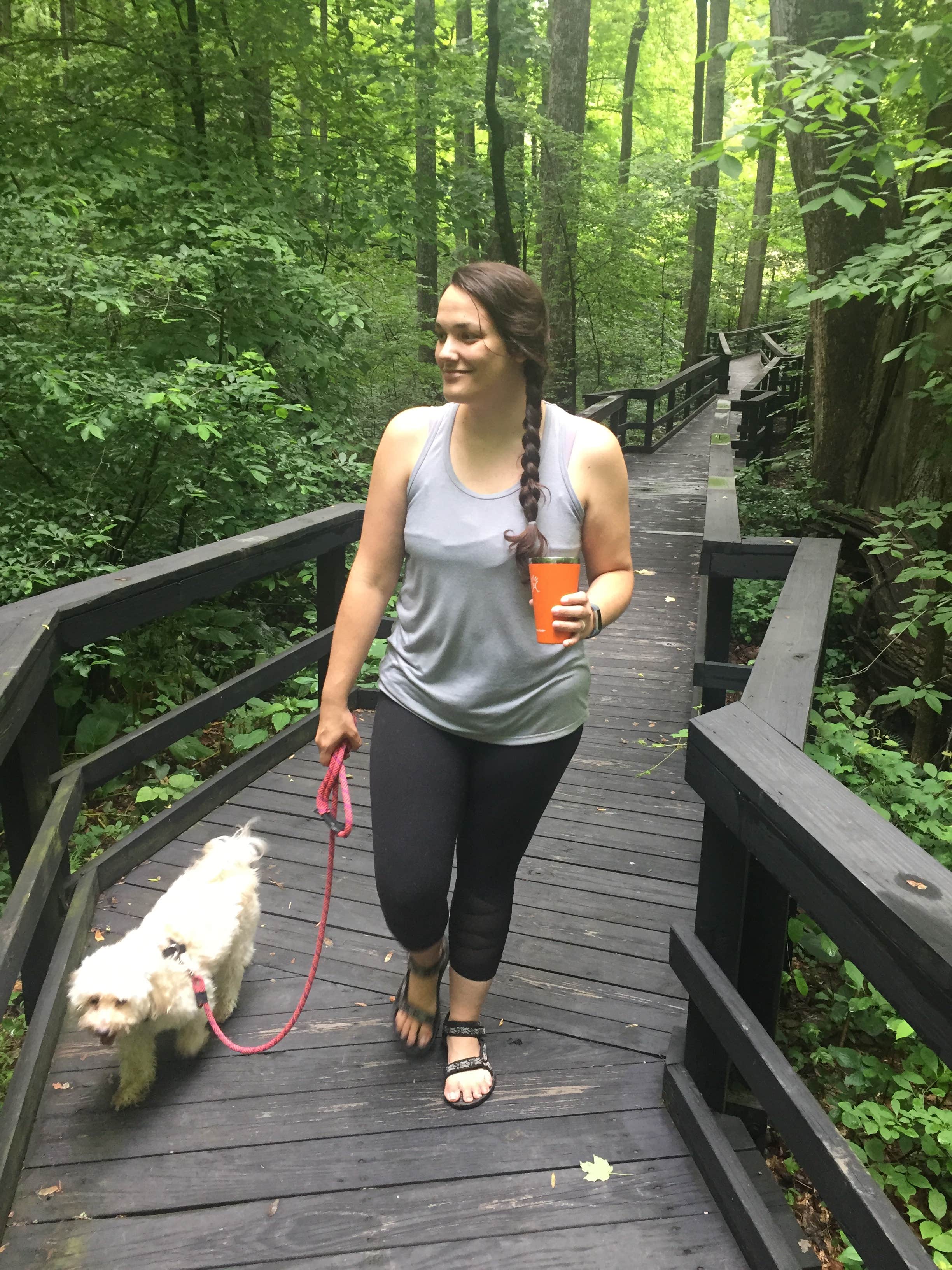 Matthew K.'s photo of camping with pets at Owens Creek Campground — Catoctin Mountain Park near Waynesboro, PA