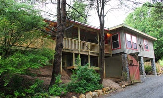 Camping near Bison Overlook Lodge: Buffalo Creek Vacation Rentals - Horseshoe Cottage, Lake Junaluska, North Carolina