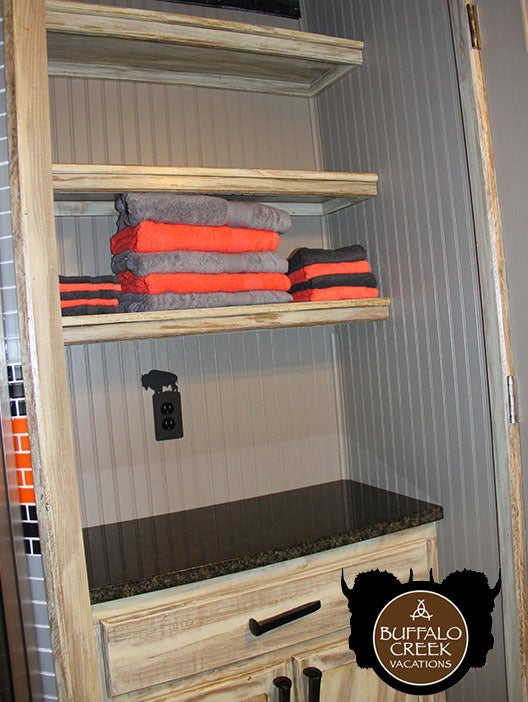 Camper submitted image from Buffalo Creek Vacation Rentals - Orange Caboose - 2