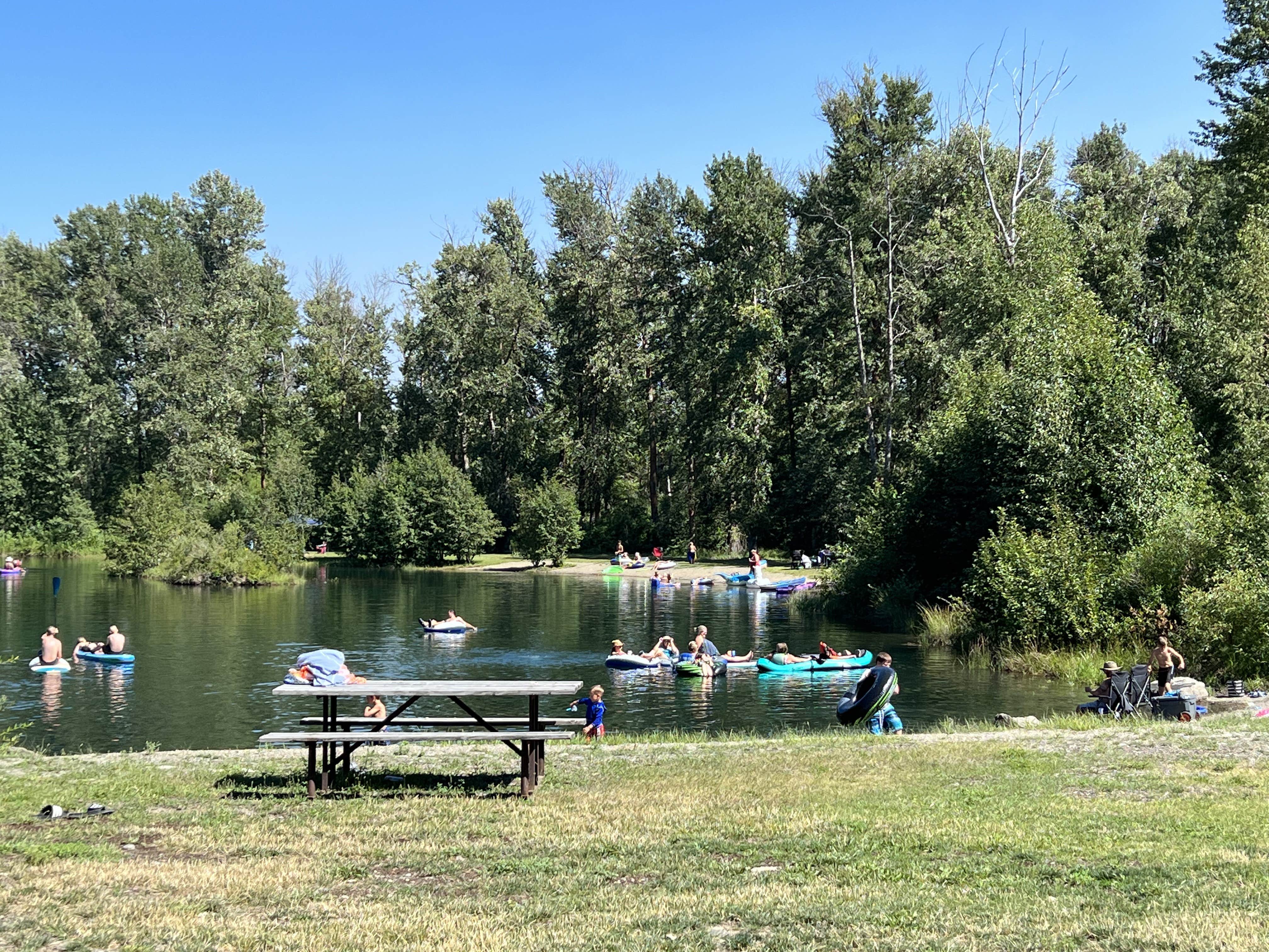 whispering P.'s photo of camping with pets at Whispering Pines RV Campground near Okanogan-Wenatchee National Forest
