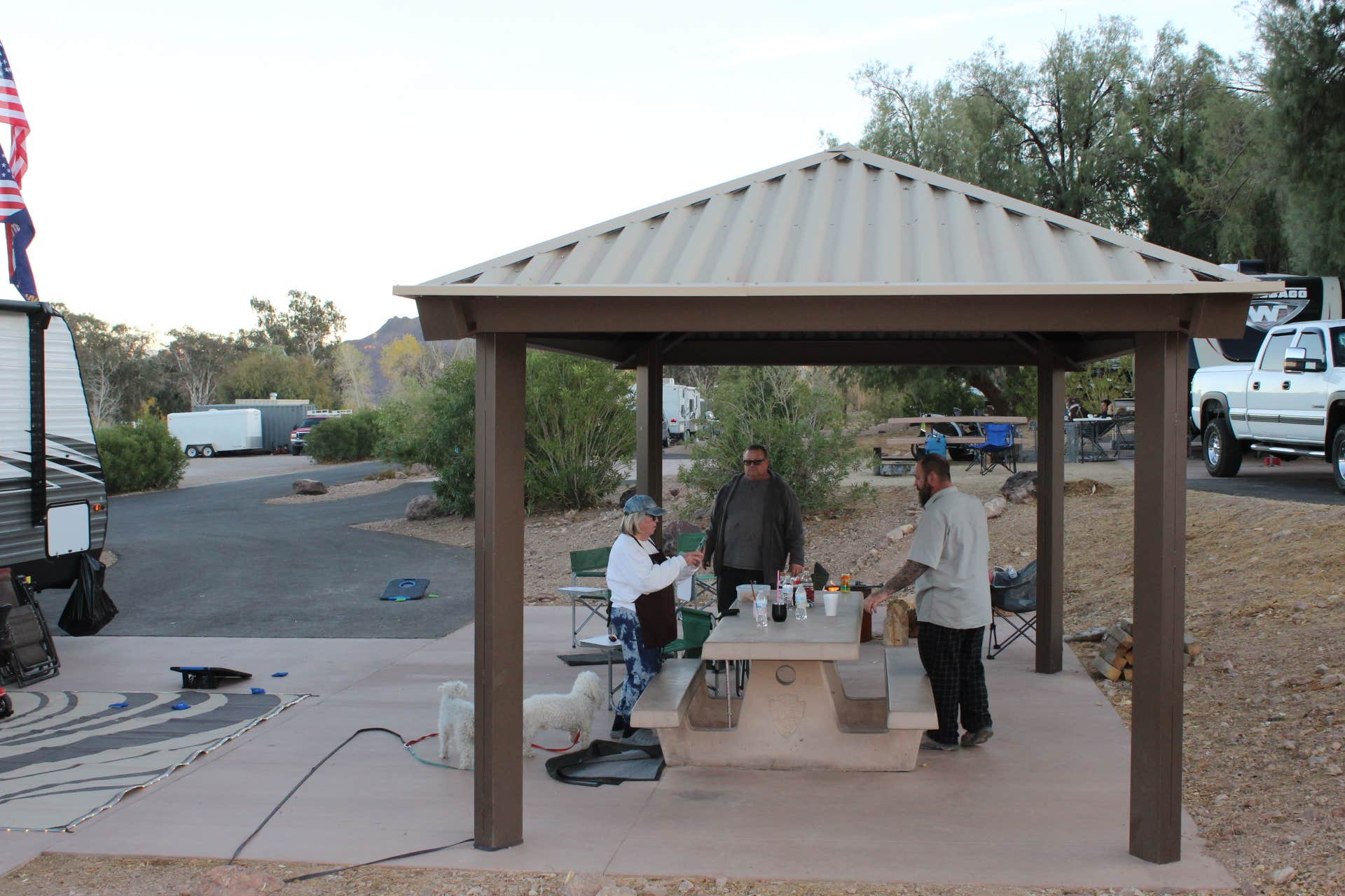 Les W.'s photo of camping with pets at Boulder Beach Campground — Lake Mead National Recreation Area near Meadview, AZ