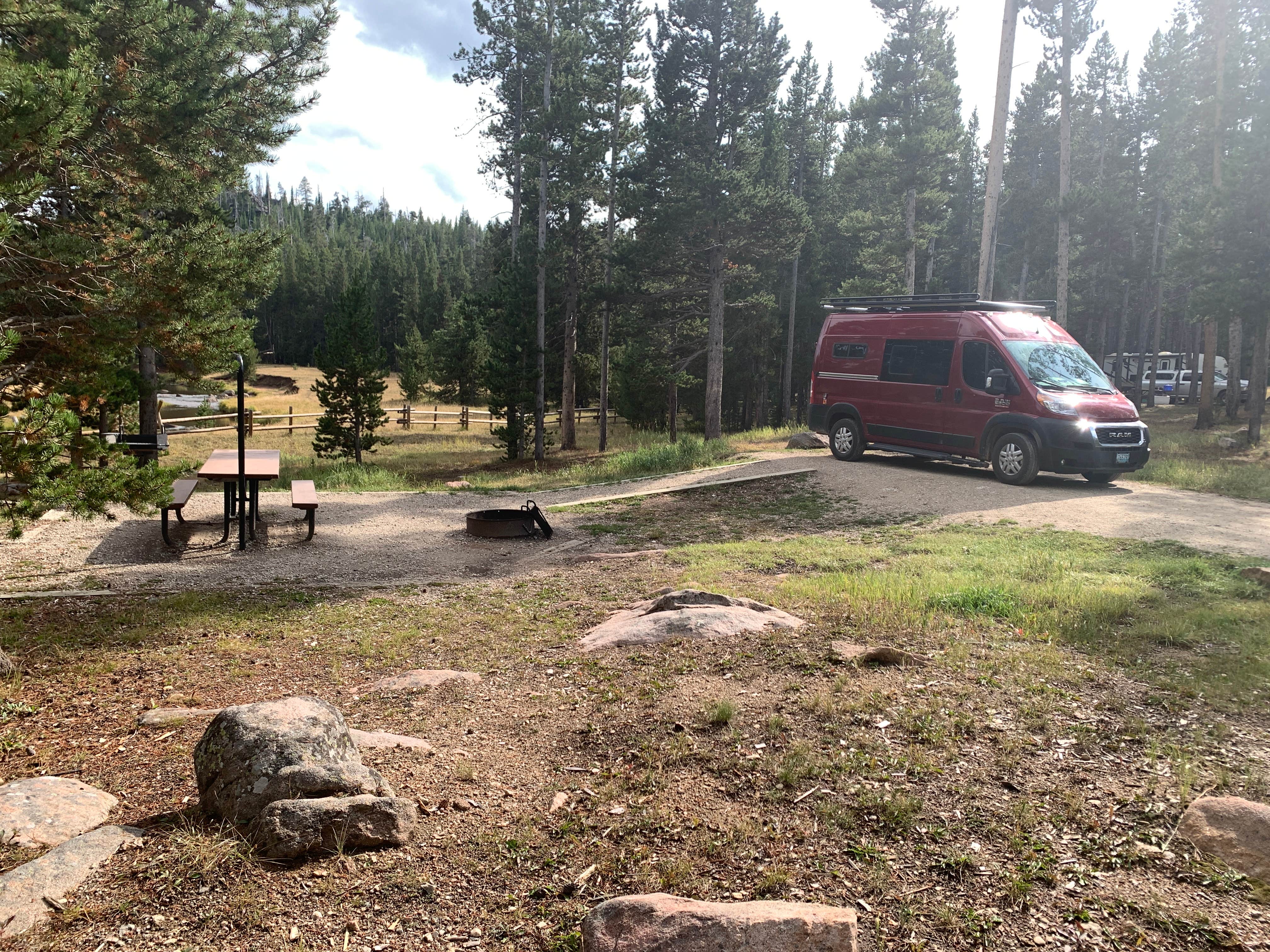 Bighorn National Forest Tie Flume Campground | Dayton, WY