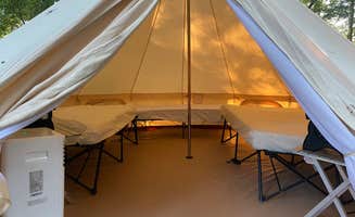 Byron R.'s photo of glamping accommodations at Son’s Guadalupe near San Marcos, TX