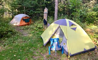 Steph H.'s photo of tent camping at Kadunce River Camping near Lutsen, MN