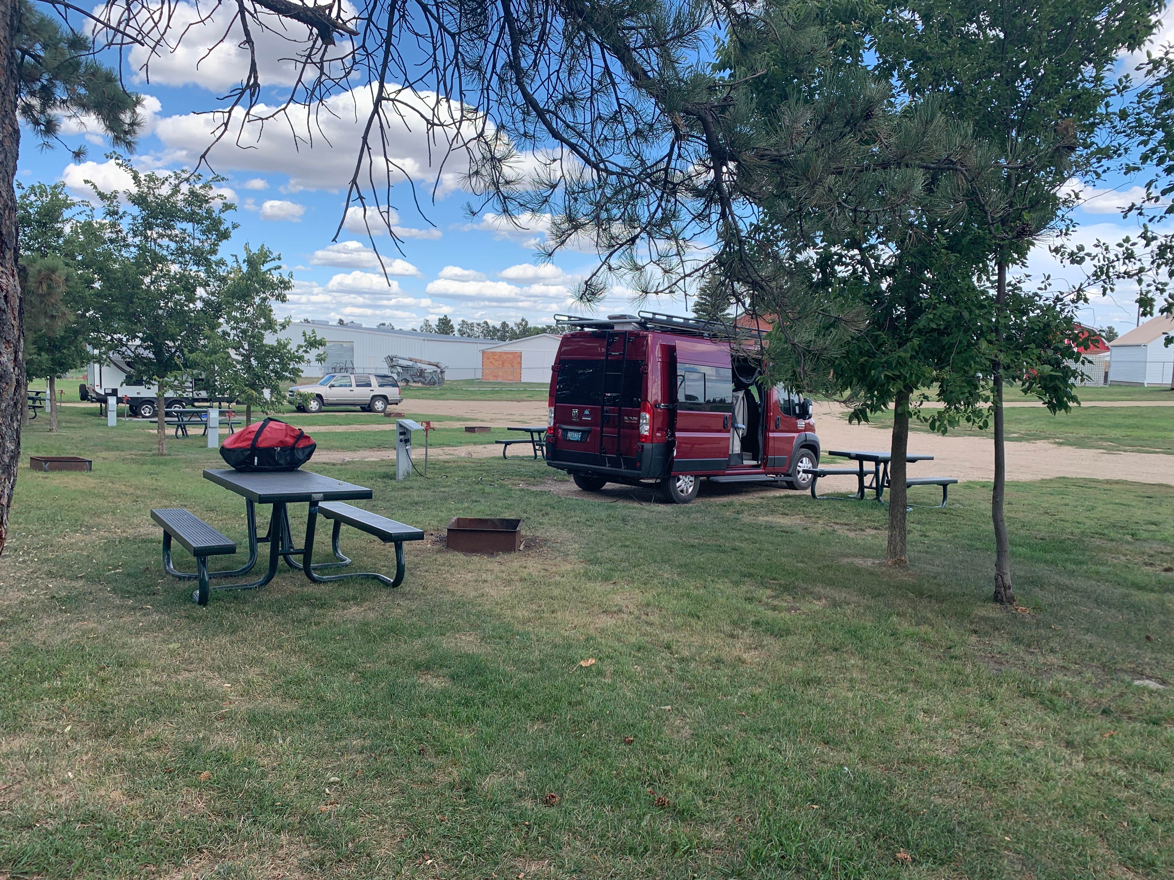 Camper-submitted photo at North Park Campground near Dickinson, ND