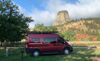 David B.'s photo of rv camping at Devils Tower KOA near Moorcroft, WY