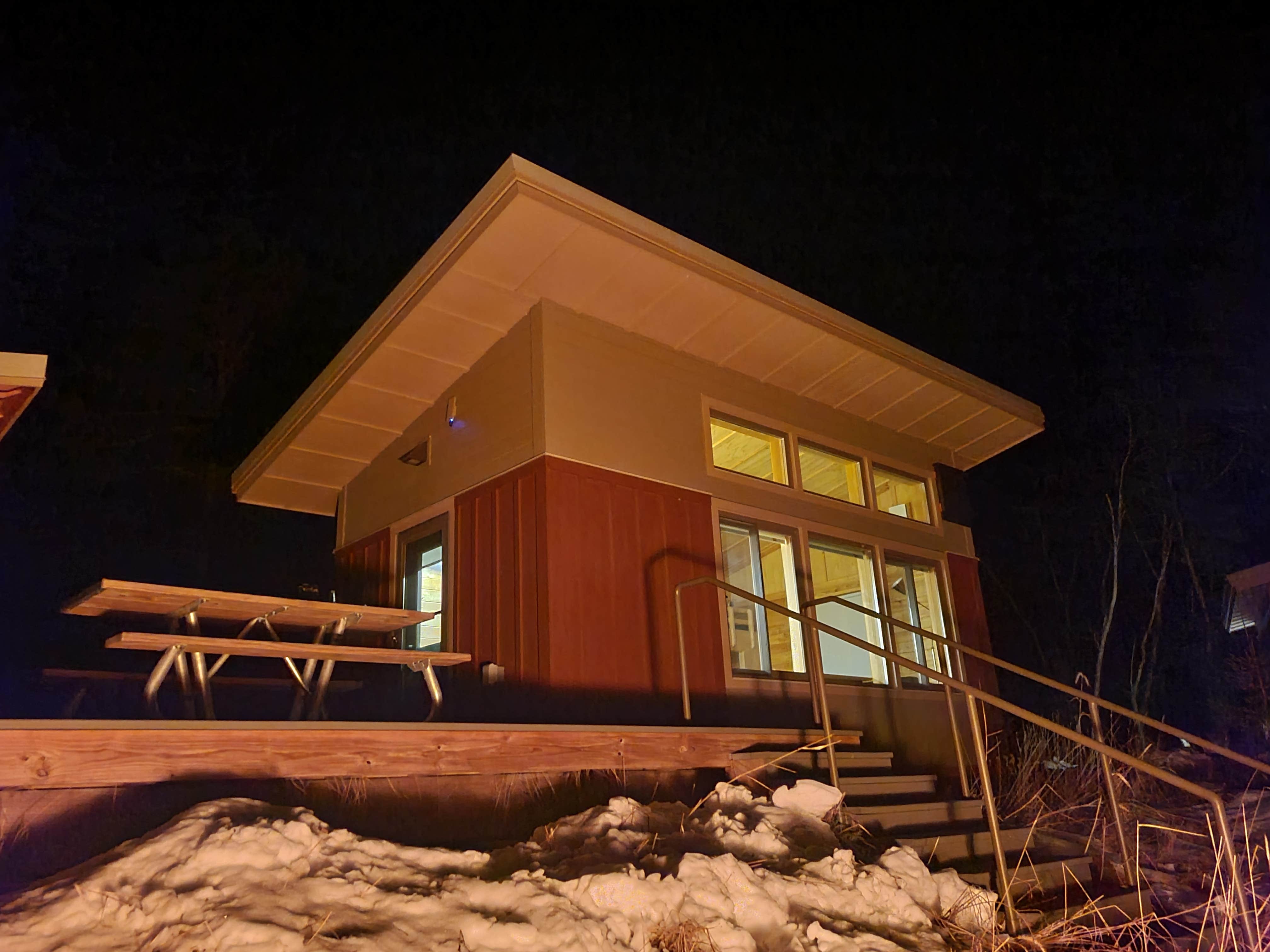 Amy G.'s photo of a cabin at Lake Vermillion Soudan Mine State Park Cabins — Lake Vermilion-Soudan Underground Mine State Park near Biwabik, MN