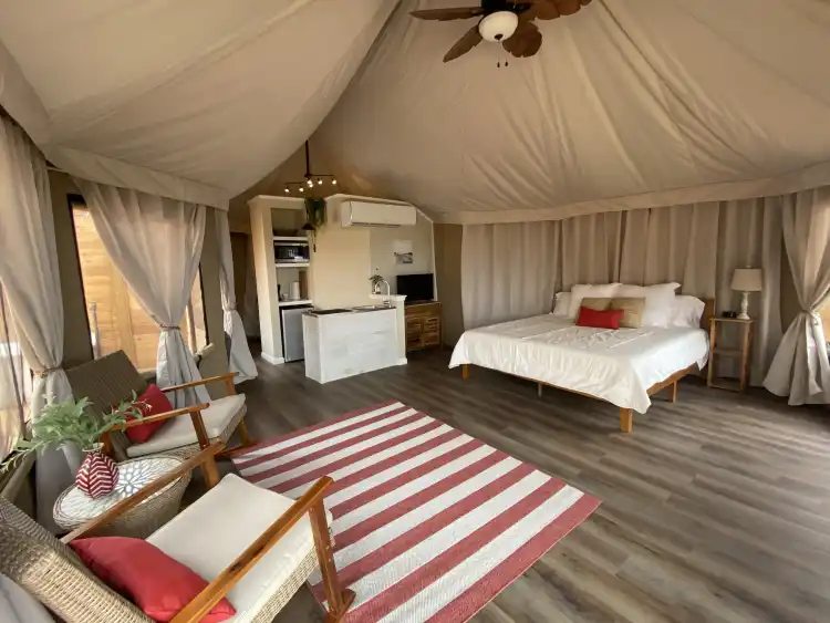 Camper-submitted photo at On The Rocks Glamping Resort near Leander, TX