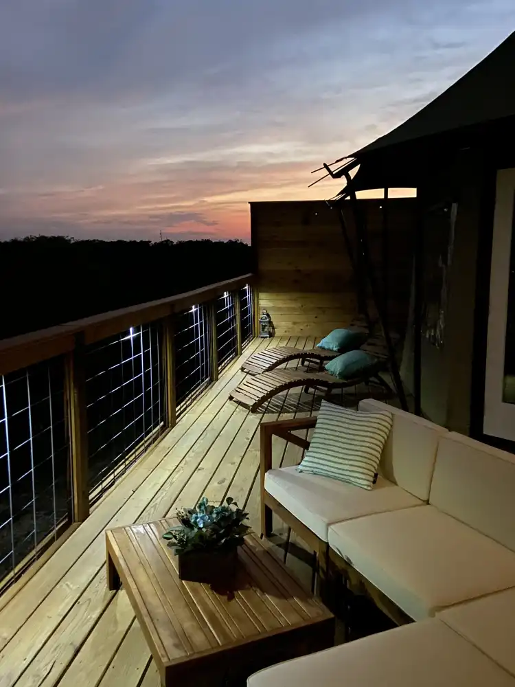 Camper-submitted photo at On The Rocks Glamping Resort near Leander, TX